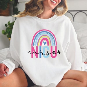 NICU Krankenschwester Shirt, NICU Krankenschwester Sweatshirt, Geschenk für NICU Krankenschwester, neonatale Intensivstation Krankenschwester Shirt, NICU Sweatshirts, NICU Pullover