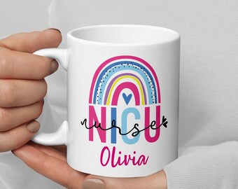 NICU Nurse Gift, Gepersonaliseerde Nicu Nurse Mug, Neonatal Nurse Gift, Nurse Appreciation Gift, Neonatal Intensive Care Unit Nurse, Nicu Gift