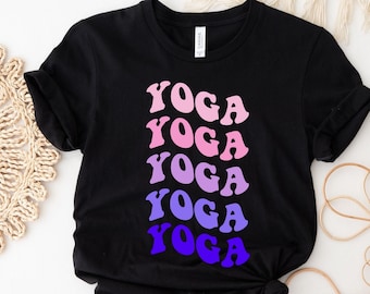 Yoga Tshirt, Meditation Shirt, Yoga Shirt, Yoga Teacher Gift, Yoga Instructor Gift, Yoga Lover Shirt, Cute Yoga Gift, Yoga Shirts Women