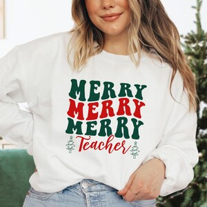 Lehrer Weihnachten Shirt, Lehrer Urlaub Shirt, Lehrer Weihnachten Sweatshirt, Lehrer Urlaub Pullover, Weihnachten Lehrer Geschenk
