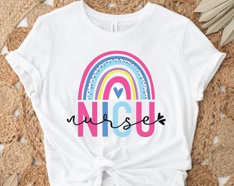 NICU Krankenschwester Shirt, Neugeborenen-Intensivpflege Krankenschwester, Nicu Nurse Grad Geschenk, Nicu Krankenschwester Wertschätzung Geschenk, Neonatal ICU Nurse Tshirt, NICU Shirt