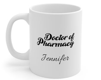 Personalised Pharmacist Gift, PharmD Gift, Doctor Of Pharmacy, Pharmacist Mug, PharmD Graduation Gift, Pharm D Mug, Pharmacist Coffee Mug