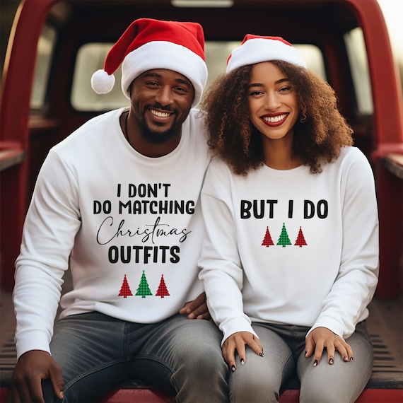 Matching christmas outfits couples 2025