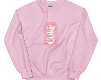 Diet Coke Addict Crewneck Sweatshirt | Soft & Warm