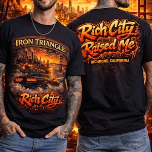 Iron Triangle Richmond T-Shirt: Urban Muscle Car Streetwear Graphic Tee