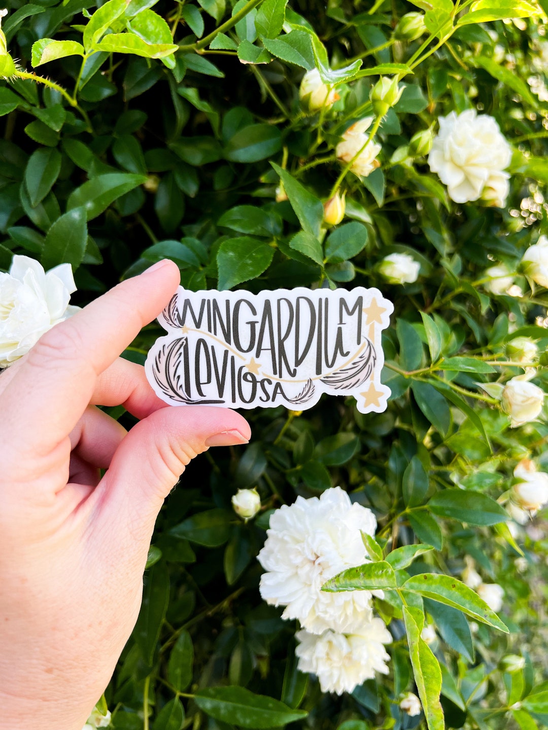 Wond Sticker Wand Spell | Wizarding World | Vinyl Sticker - Etsy