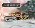 Moon and Stars Fidget Ring, Moon Spinner Ring, Anxiety Ring, Worry Ring, Celestial Jewelry, Couples Rings, Gift for Her, Best Friend Gift