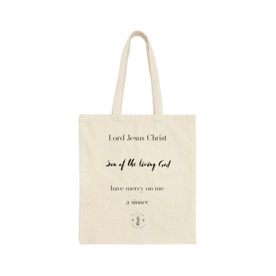Lord be merciful to me tote bag Lord be merciful to me tote bag