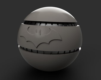 3D Model | Bat Smoke Pellet | Video Game | Digital File | STL files for 3D Printing