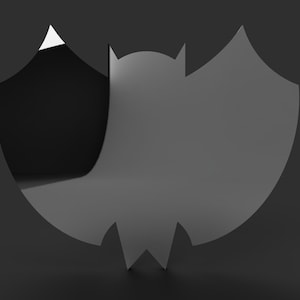 Fledermaus Reflektor 3D Modell: Adam West 1966 (3-D Druckbare Dateien)