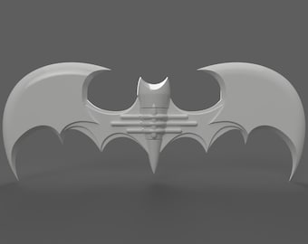 1995 Batarang 3-D Model: Folding Prop Replica (3-D Printable Files)