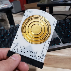 Planos de la Estrella de la Muerte / Impresión 3D multicolor / Plástico PLA