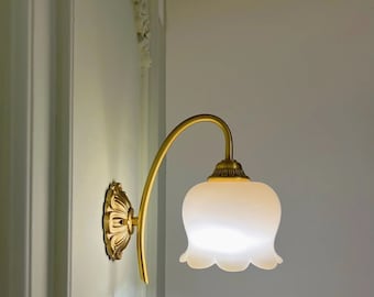 Tulip wall sconce shop