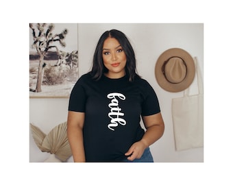 Geloof Shirt, Geloof Kruis Shirt, Christelijk Geschenk, Geloof Gift, Christelijke Shirts, Liefde en Grace Shirt, Geloof Kruis, Verticaal Kruis, Jezus