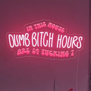 Dumb Bitch Hours Etsy