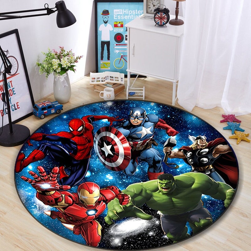 Avengers Rug - Etsy