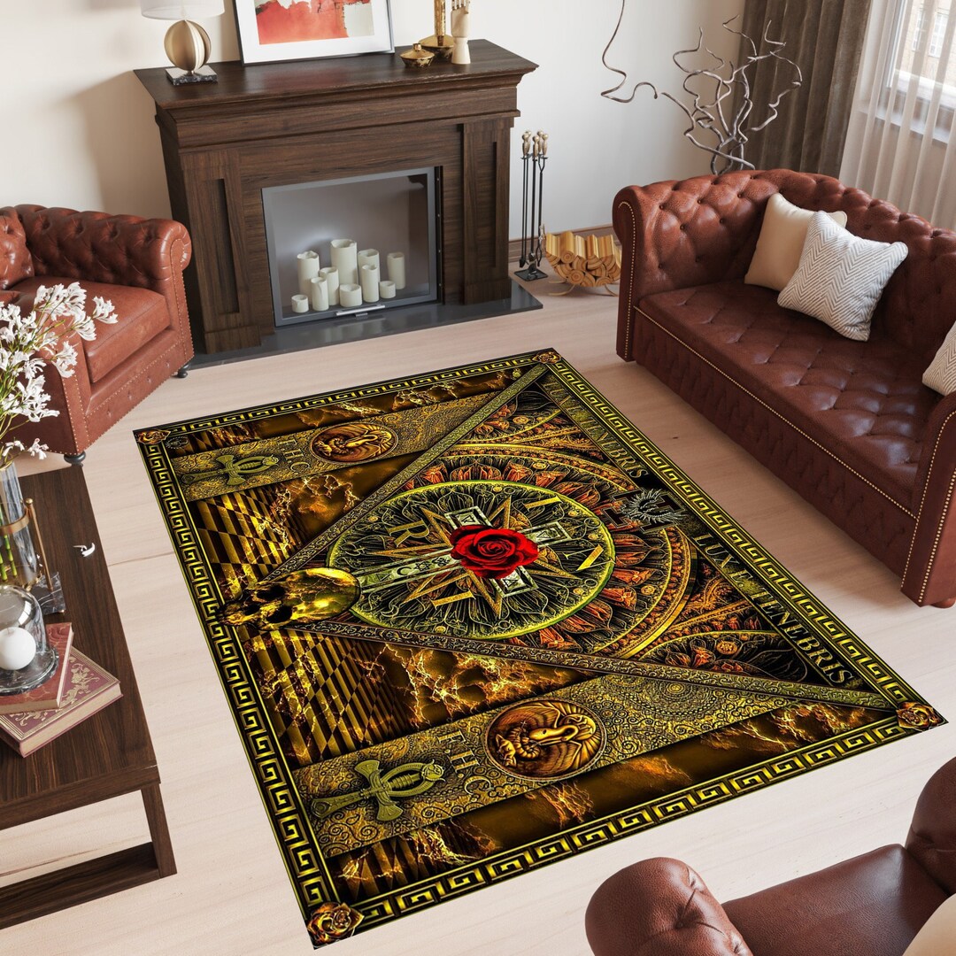 Sign of the Cross Rug Christian Rug Religious Rugcatholic Etsy UK