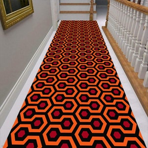 The Shining Rug, Runner Rug, Hallway Rug, The Shining, Long Rug, Movie Rug,Non-Slip Runner, The Shining Overlook Carpet, Hotel Carpet