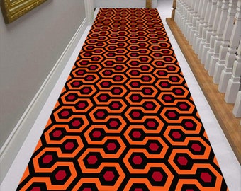 The Shining Teppich Läufer, Flur Teppich, The Shining, Langer Teppich, Movie Rug, Rutschfester Läufer, The Shining Overlook Teppich, Hotelteppich