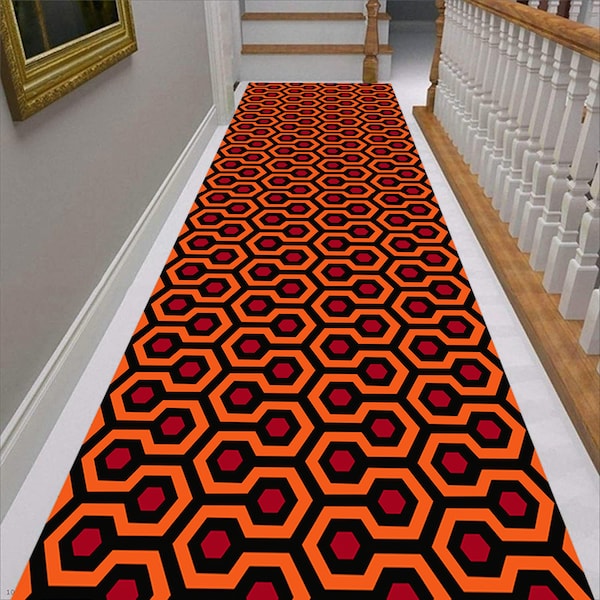 The Shining Teppich Läufer, Flur Teppich, The Shining, Langer Teppich, Movie Rug, Rutschfester Läufer, The Shining Overlook Teppich, Hotelteppich