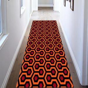 Shining Hotel Rug, The Shining Rug, The Shining Carpet, Overlook Carpet, Most Popular Hotel Carpet, Shining Gift Rug, Shining Hallway Rug