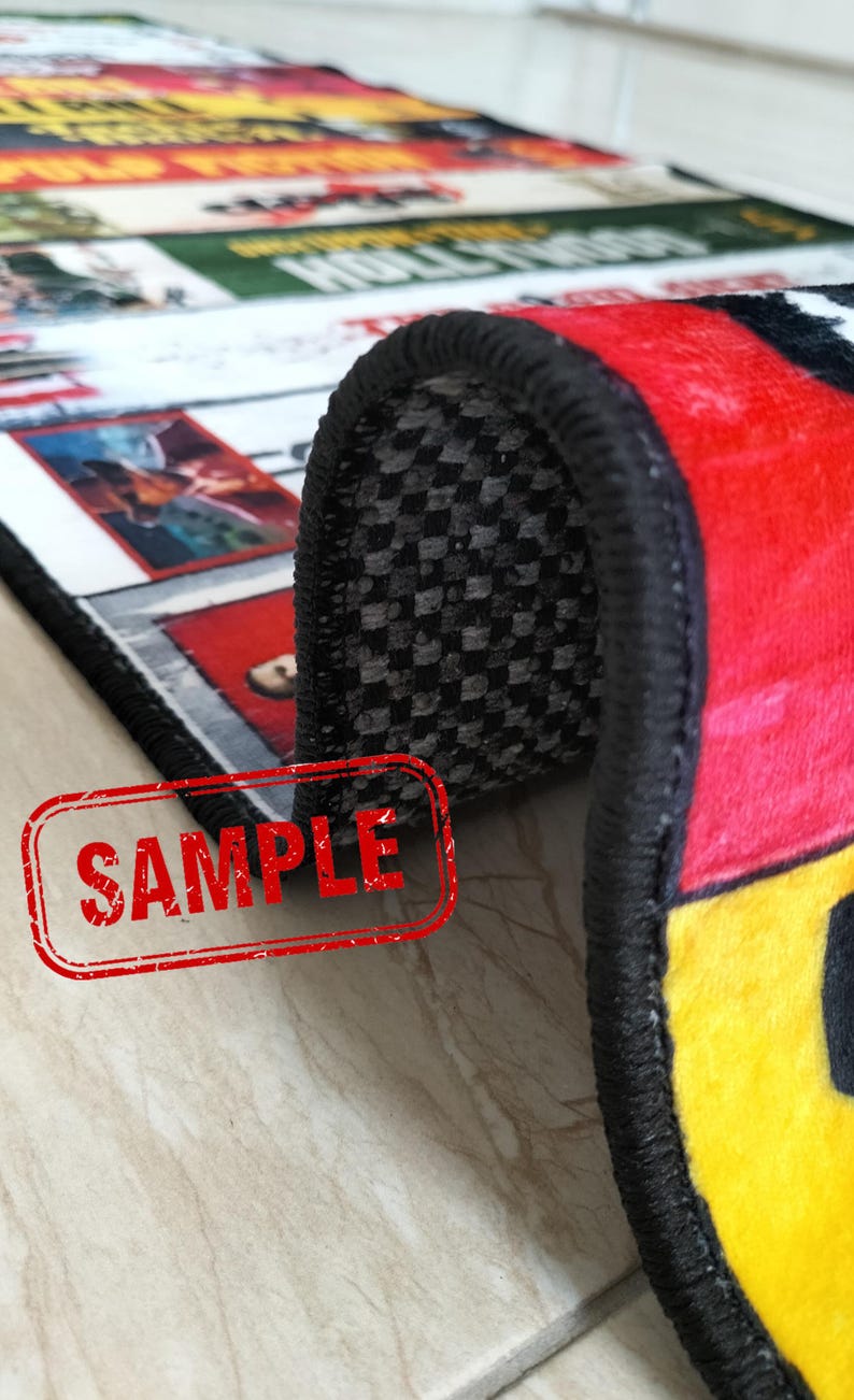 Horror Movie VHS Rug: Retro Cinema Room Decor - Etsy