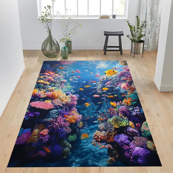Rugs With Fish Theme - Etsy