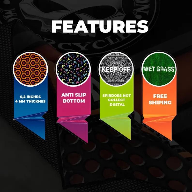 Alfombra con diseño de sable de luz, diseño de ciencia ficción brillante, decoración para sala de juegos, alfombra para pasillo. imagen 9