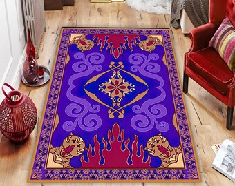 Aladdin Rug: 3D Printed Magic Carpet Rug