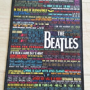The Beatles Rug: Music Room Decor, Fan Gift - Etsy