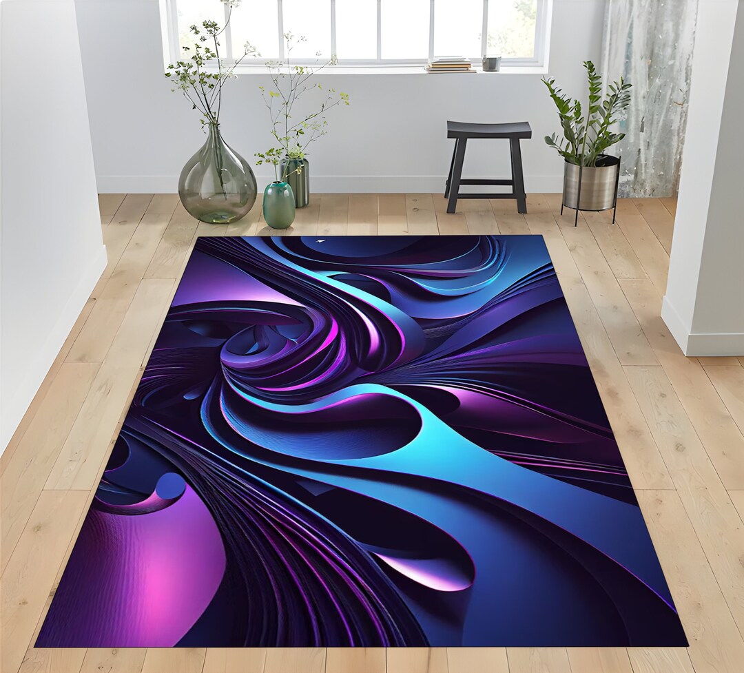 Vortex Rug , 3D Vortex Illusion, 3D Huge Crack Illusion Carpet,illusion