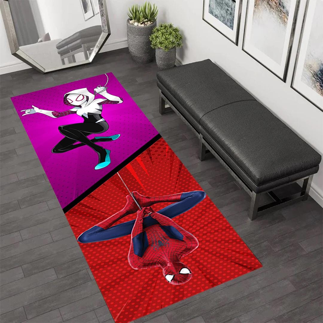 Spiderman Rug, Spiderman Runner Rug,spiderman,spider Man Rug,runner Rug ...