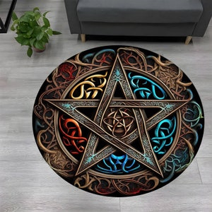  Satanist Design Rug,Satan Rug,Horror Rug,Gothic Decor,Devil Rug, Satanic Rug,Living Room Rug, Area Rug, lk118.7 (63”x82”)=160x210cm : Home &  Kitchen