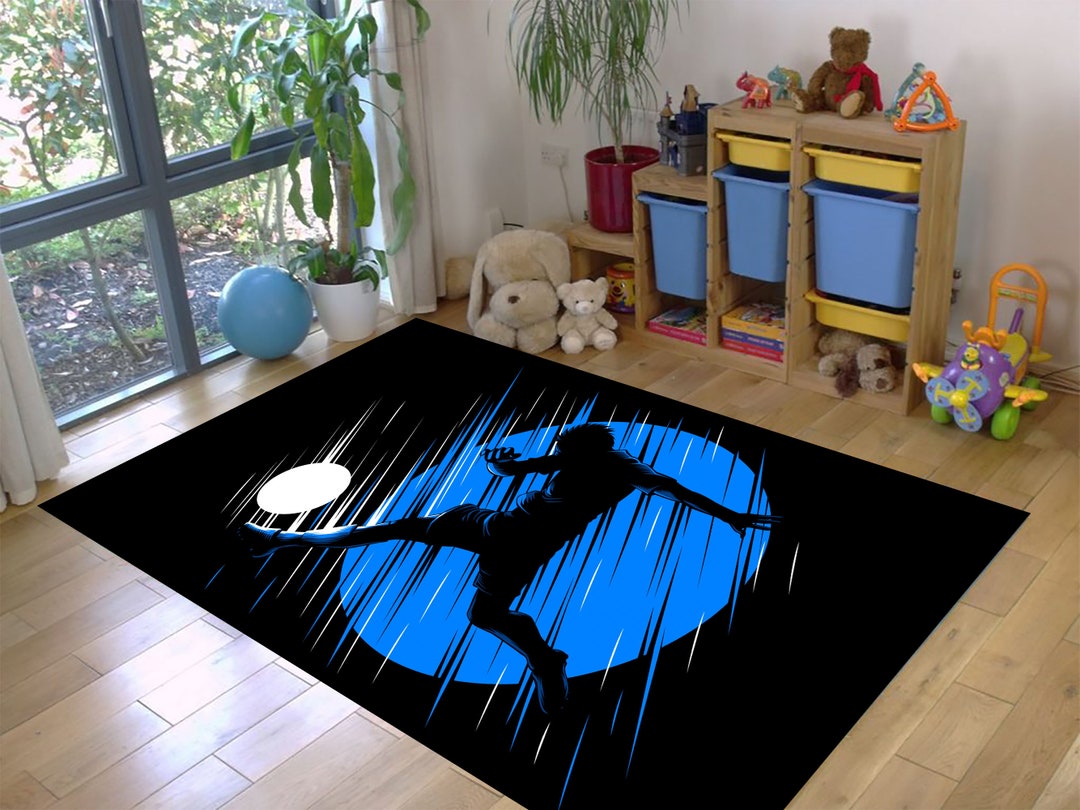 Soccer Rug, Football Rug, Boys Room Rug, Popular Rug, Sports Rug
