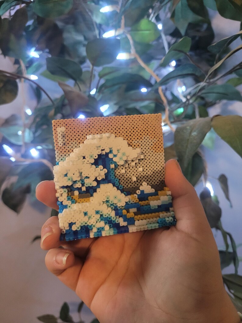 Pixel Handmade Things Famous Art Pieces in 3D Pixel Art- Magnets - Etsy