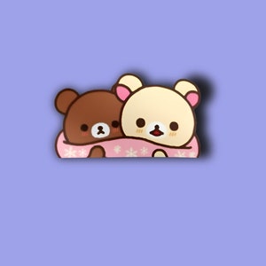 Cute UV Resistant Holographic Laminated | Peeker | Waterproof | Sticker