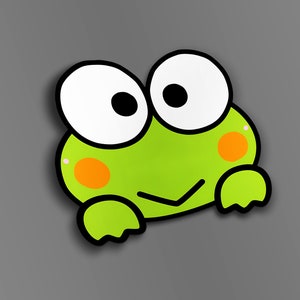 Cute UV Resistant Holographic Laminated | Peeker | Waterproof | Sticker