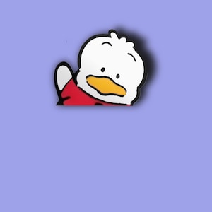 Cute UV Resistant Holographic Laminated | Peeker | Waterproof | Sticker