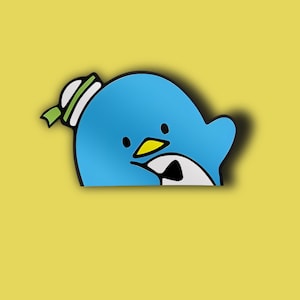 Cute UV Resistant Holographic Laminated | Peeker | Waterproof | Sticker