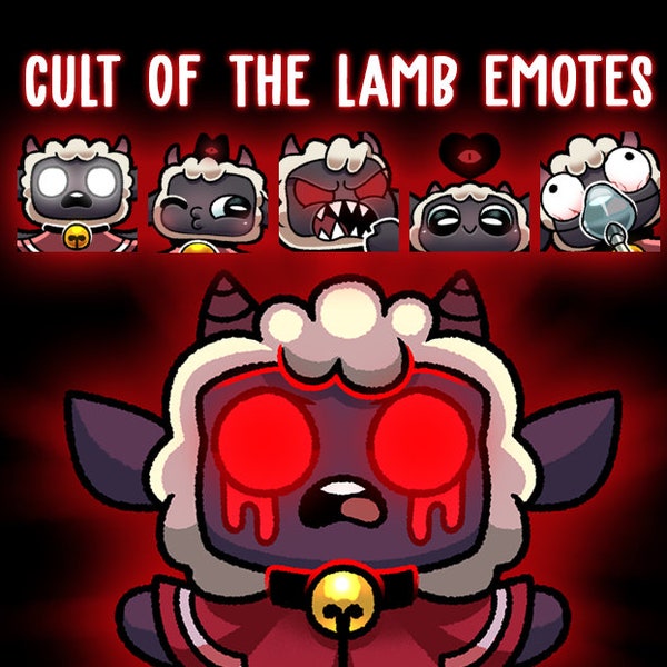 Twitch Emotes - Kult des Lamms (5) [Discord/Youtube/Streaming]