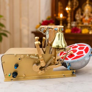 Electric Arti Machine: Temple Pooja Bell with Nagara Drum Sound