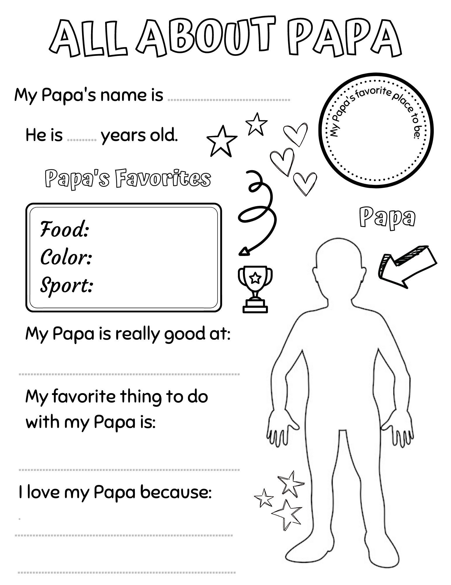 all-about-papa-fathers-day-gift-all-about-my-papa-printable-fathers