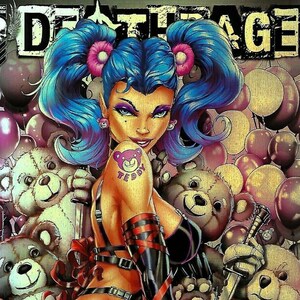 2021 Merc Magazine Deathrage Jamie Tyndall Candy Foil Variant #1