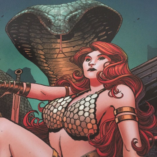 Immortal Red Sonja #4 D Leirix Li Variant (07/13/2022) Dynamite