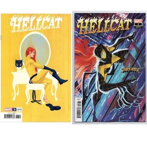 2023 Marvel Comics Hell Cat Cola Variant & Spider-Verse Baldeon Variant #3