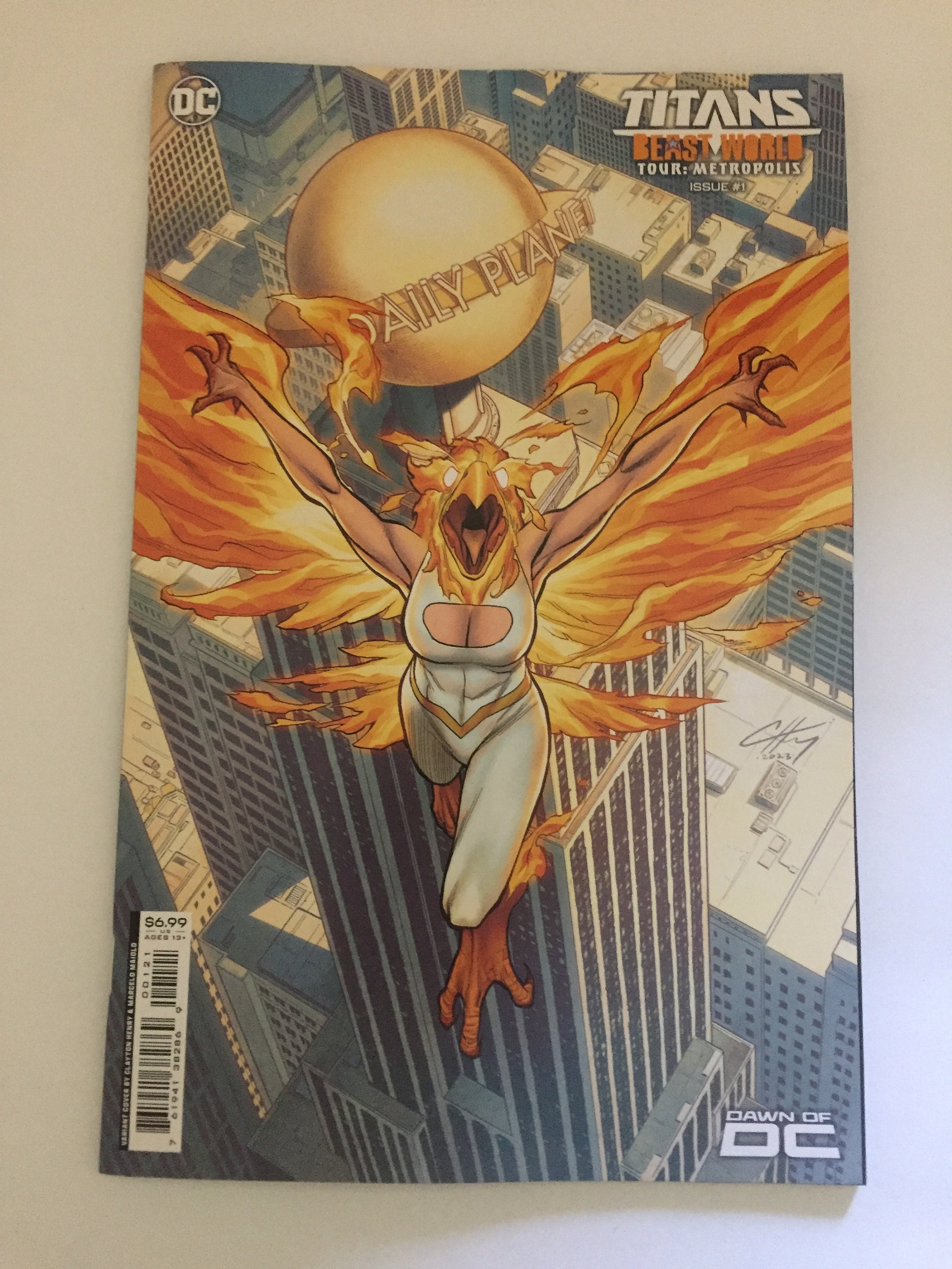 2023 DC Comics Titans Beastworld Tour Metropolis & Atlantis 1 and