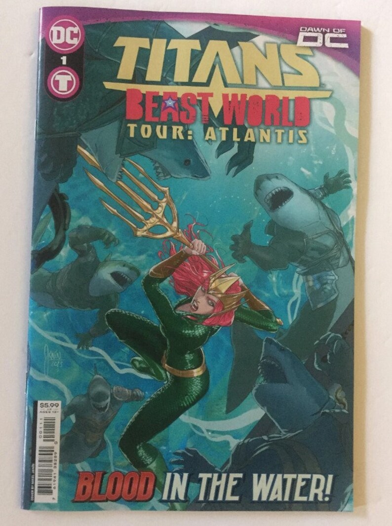 2023 DC Comics Titans Beastworld Tour Metropolis & Atlantis 1 and