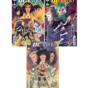 2023 DC Comics DC/RWBY #1 #2 & #3