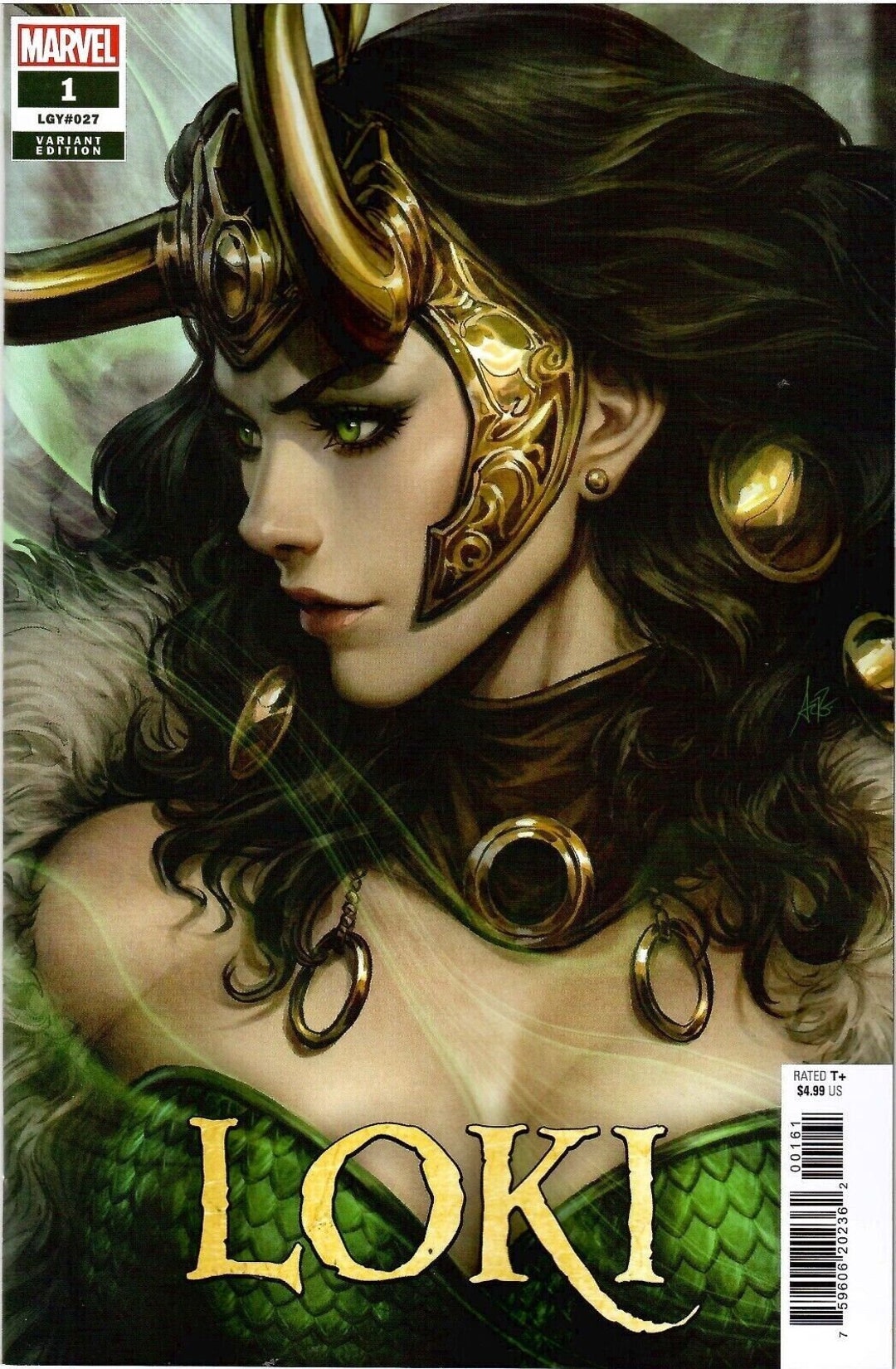2023 Marvel Comics Loki Artgerm Lady Loki Sylvie Variant 1 Etsy