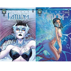 2007 Aspen Comics Michael Turner&#39;s Fathom Kiani #0 & #1